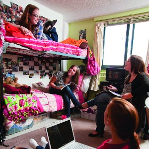Students in Dorm