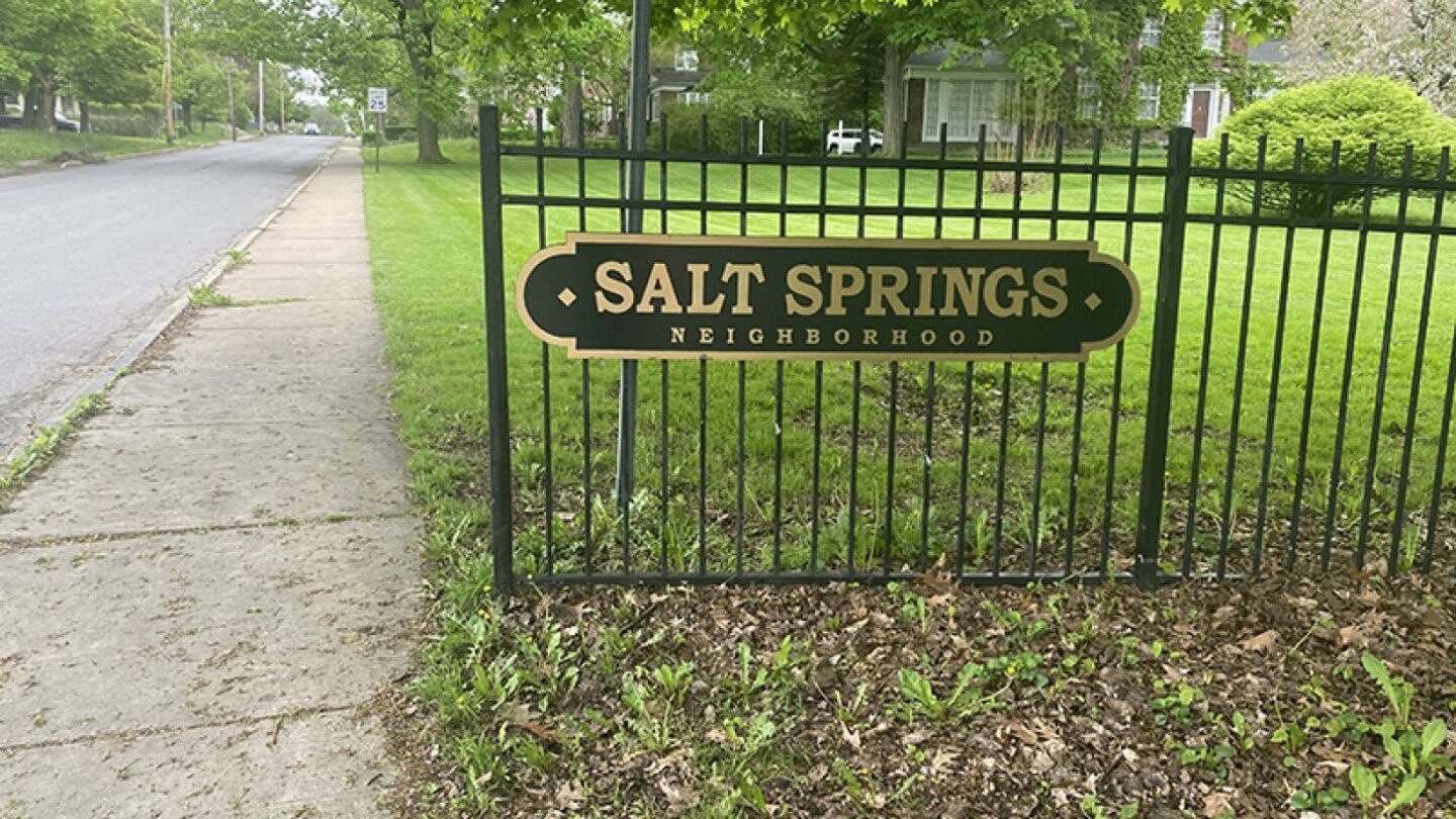 City of Syracuse Plans to Invest Millions in Salt Springs Neighborhood