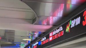 Trading room display