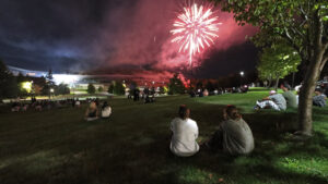 Fireworks over The Heights