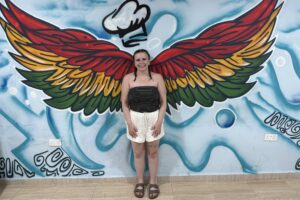 Paige Schultz in Accra Ghana