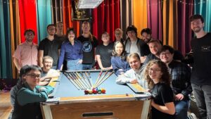 8-ball billards club at tournament